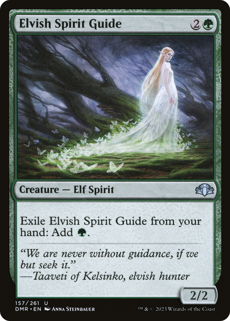 Elvish Spirit Guide [Dominaria Remastered] | Yard's Games Ltd