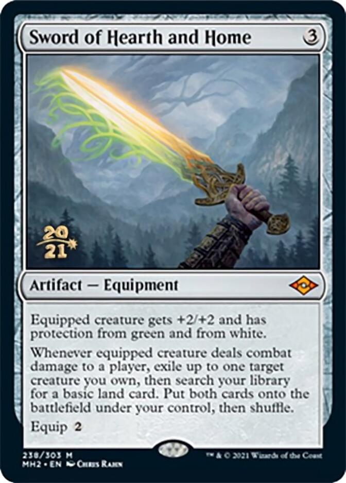 Sword of Hearth and Home [Modern Horizons 2 Prerelease Promos] | Yard's Games Ltd