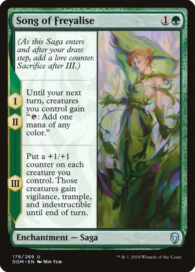 Song of Freyalise [Dominaria] | Yard's Games Ltd