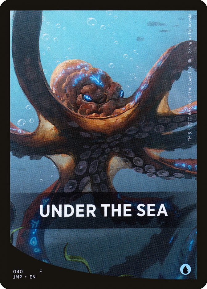 Under the Sea Theme Card [Jumpstart Front Cards] | Yard's Games Ltd