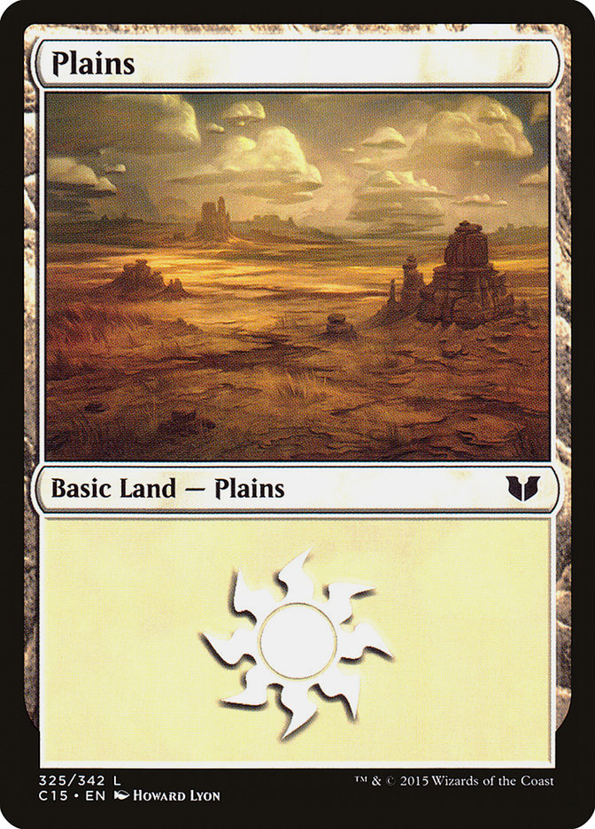 Plains (325) [Commander 2015] | Yard's Games Ltd