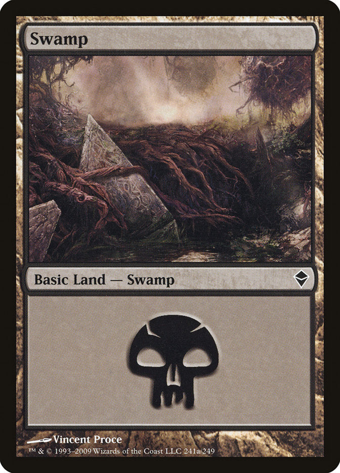 Swamp (241a) [Zendikar] | Yard's Games Ltd