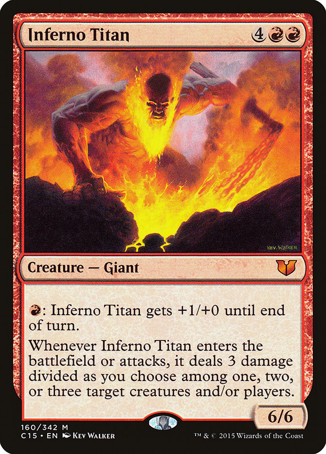 Inferno Titan [Commander 2015] | Yard's Games Ltd
