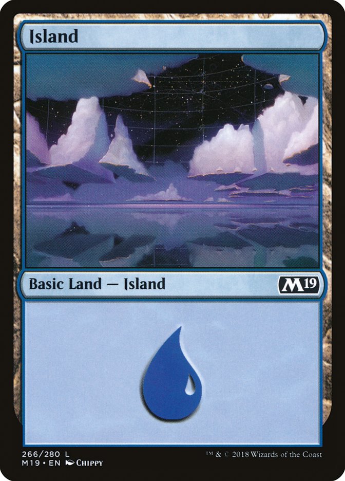 Island (266) [Core Set 2019] | Yard's Games Ltd