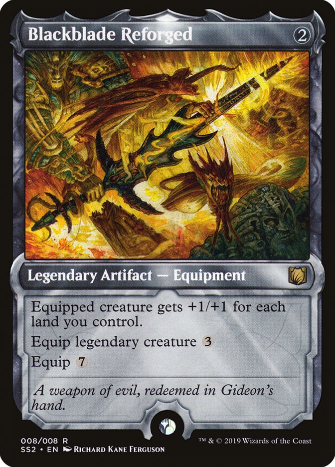 Blackblade Reforged [Signature Spellbook: Gideon] | Yard's Games Ltd