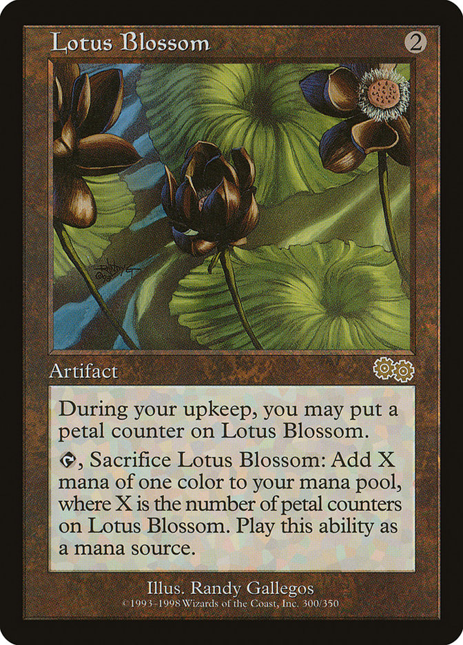 Lotus Blossom [Urza's Saga] | Yard's Games Ltd