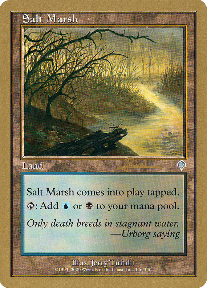 Salt Marsh (Antoine Ruel) [World Championship Decks 2001] | Yard's Games Ltd