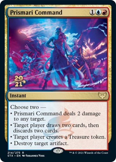 Prismari Command [Strixhaven: School of Mages Prerelease Promos] | Yard's Games Ltd