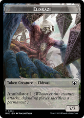 Eldrazi // Angel (4) Double-Sided Token [March of the Machine Commander Tokens] | Yard's Games Ltd