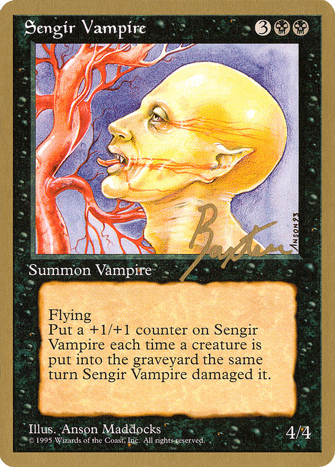 Sengir Vampire (George Baxter) [Pro Tour Collector Set] | Yard's Games Ltd