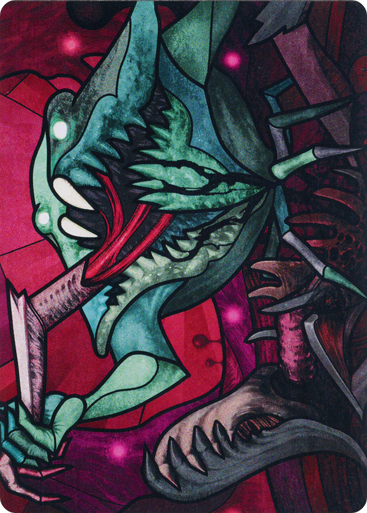 Yargle, Glutton of Urborg Art Card [March of the Machine Art Series] | Yard's Games Ltd