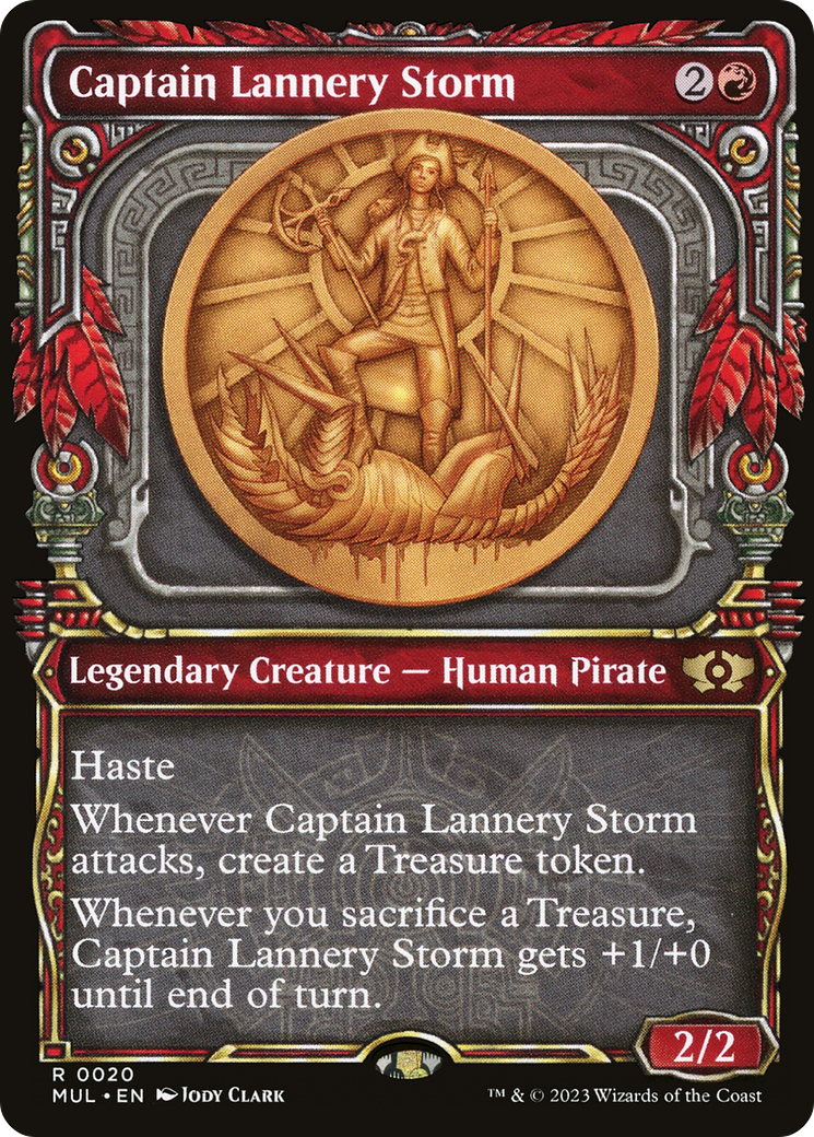 Captain Lannery Storm [Multiverse Legends] | Yard's Games Ltd