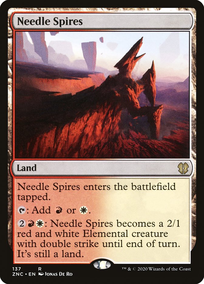 Needle Spires [Zendikar Rising Commander] | Yard's Games Ltd