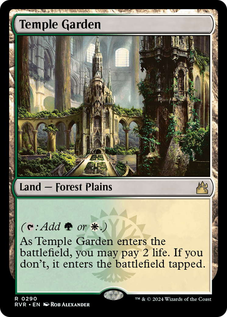 Temple Garden [Ravnica Remastered] | Yard's Games Ltd