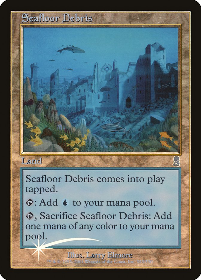 Seafloor Debris (Misprinted) [Odyssey] | Yard's Games Ltd