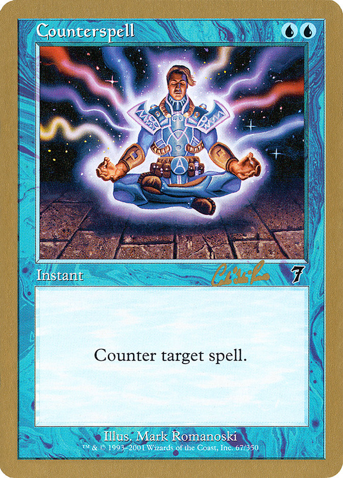 Counterspell (Carlos Romao) [World Championship Decks 2002] | Yard's Games Ltd