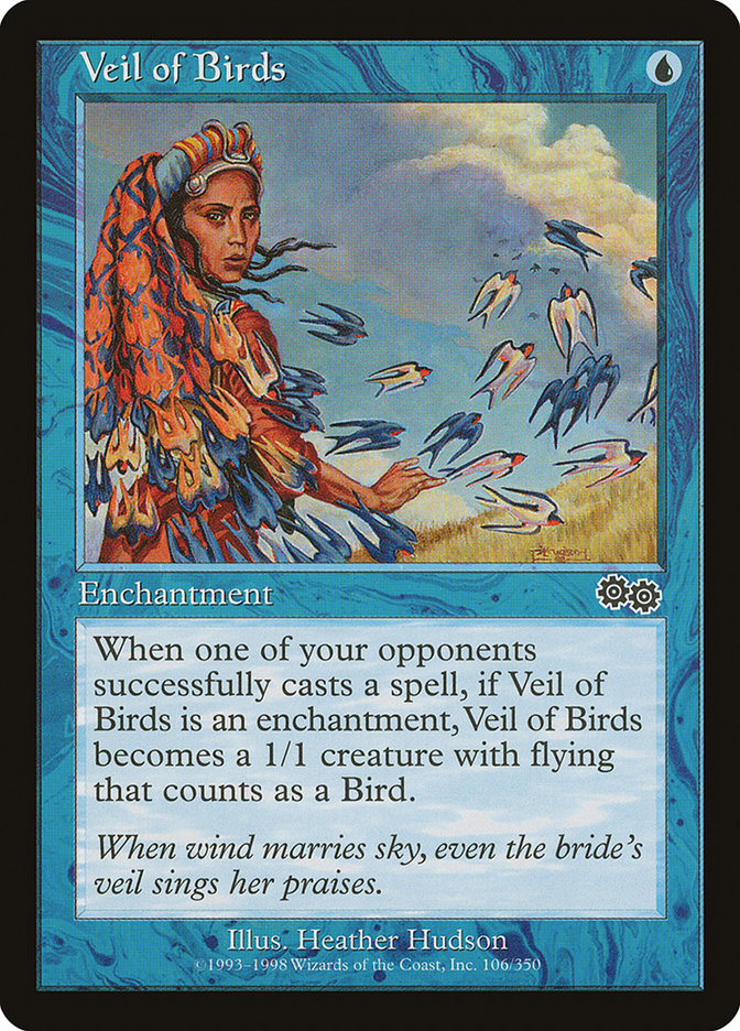 Veil of Birds [Urza's Saga] | Yard's Games Ltd