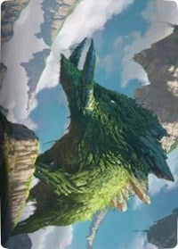 Yasharn, Implacable Earth Art Card [Zendikar Rising Art Series] | Yard's Games Ltd