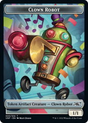 Clown Robot (003) // Balloon Double-Sided Token [Unfinity Tokens] | Yard's Games Ltd