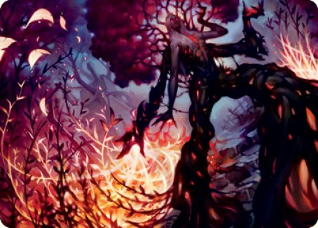 Splendid Reclamation Art Card [Innistrad: Crimson Vow Art Series] | Yard's Games Ltd