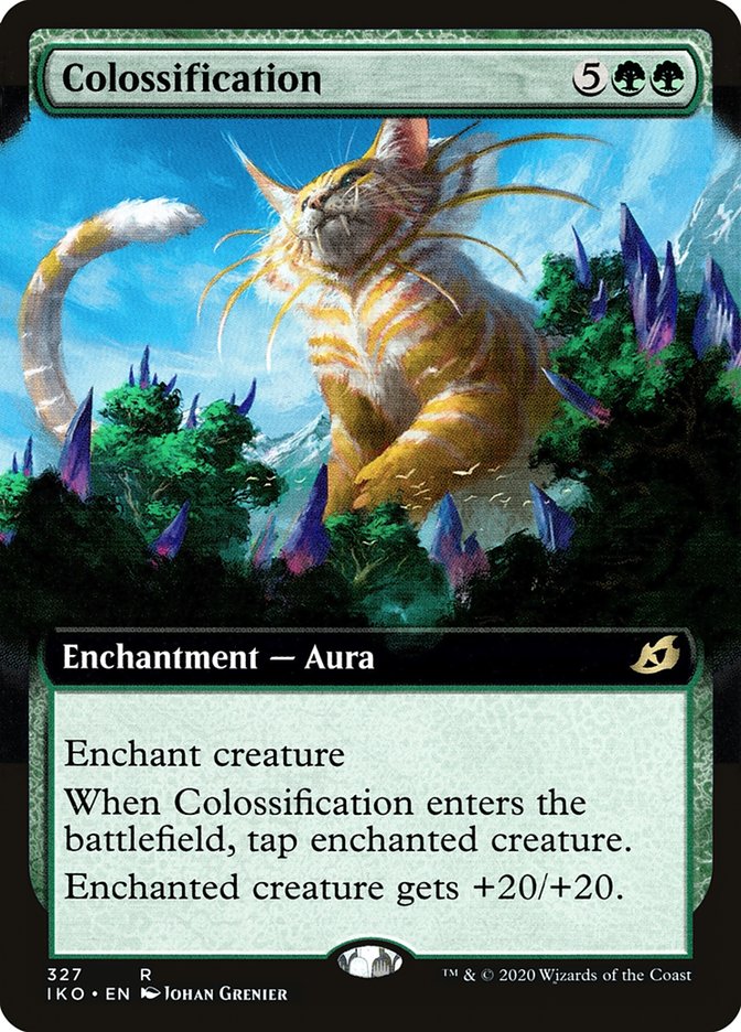 Colossification (Extended Art) [Ikoria: Lair of Behemoths] | Yard's Games Ltd