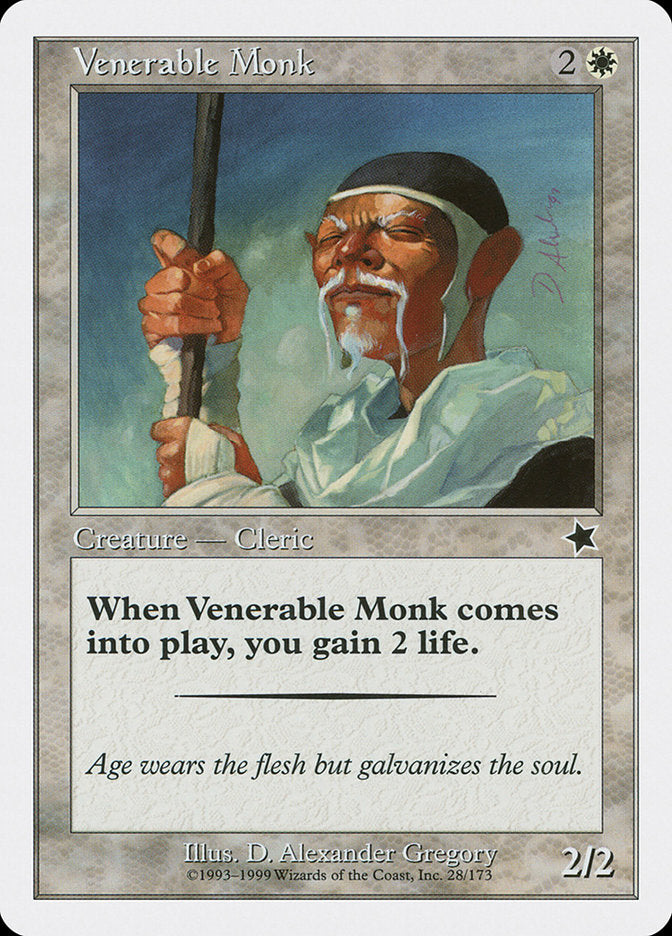 Venerable Monk [Starter 1999] | Yard's Games Ltd