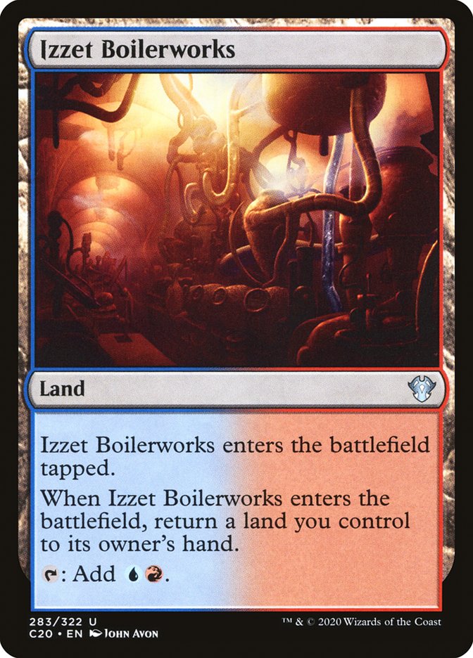 Izzet Boilerworks [Commander 2020] | Yard's Games Ltd