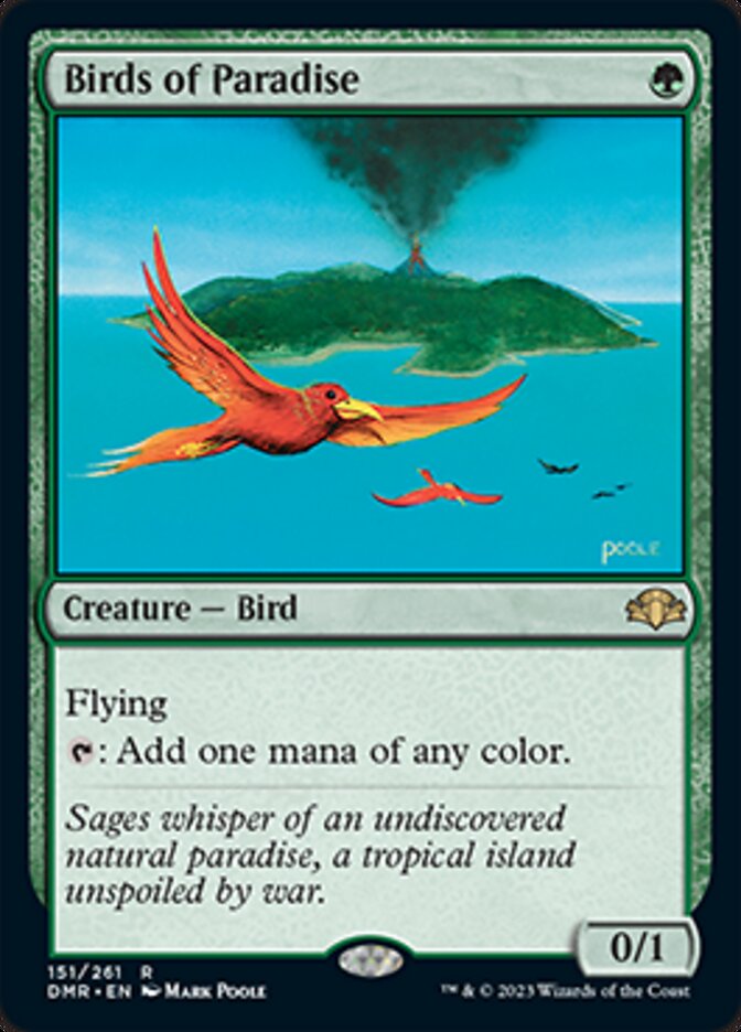 Birds of Paradise [Dominaria Remastered] | Yard's Games Ltd