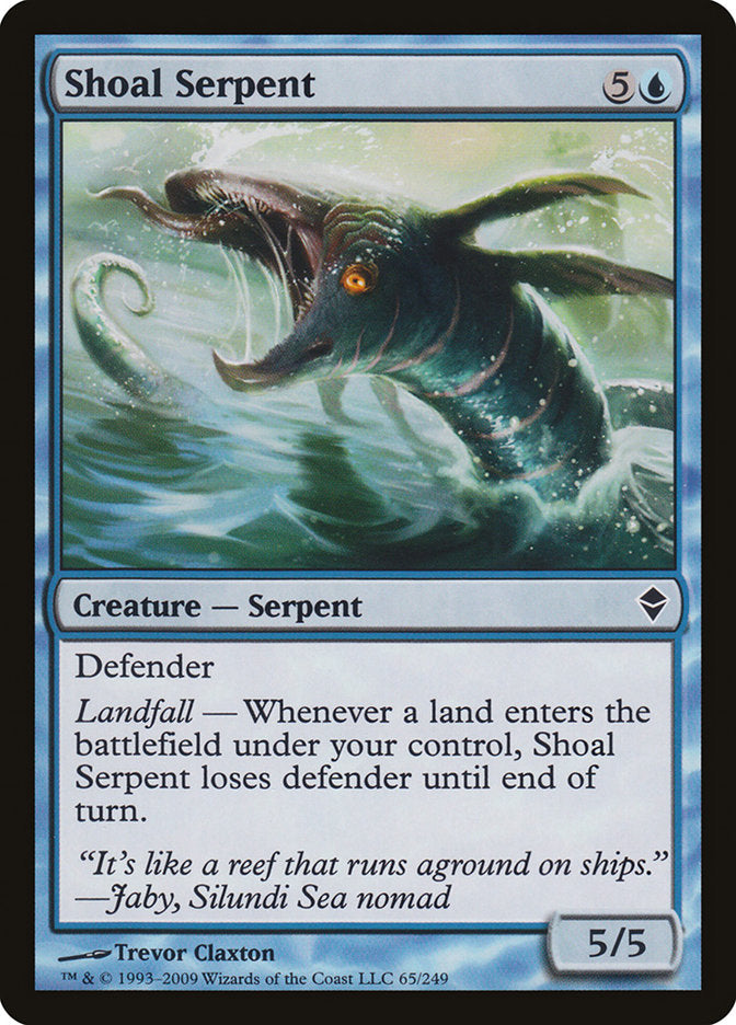 Shoal Serpent [Zendikar] | Yard's Games Ltd