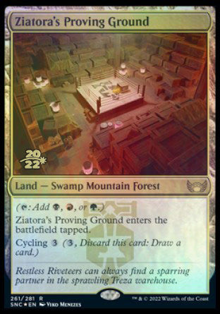 Ziatora's Proving Ground [Streets of New Capenna Prerelease Promos] | Yard's Games Ltd