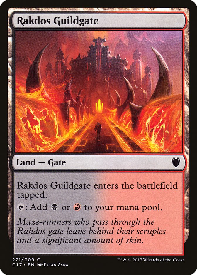 Rakdos Guildgate [Commander 2017] | Yard's Games Ltd