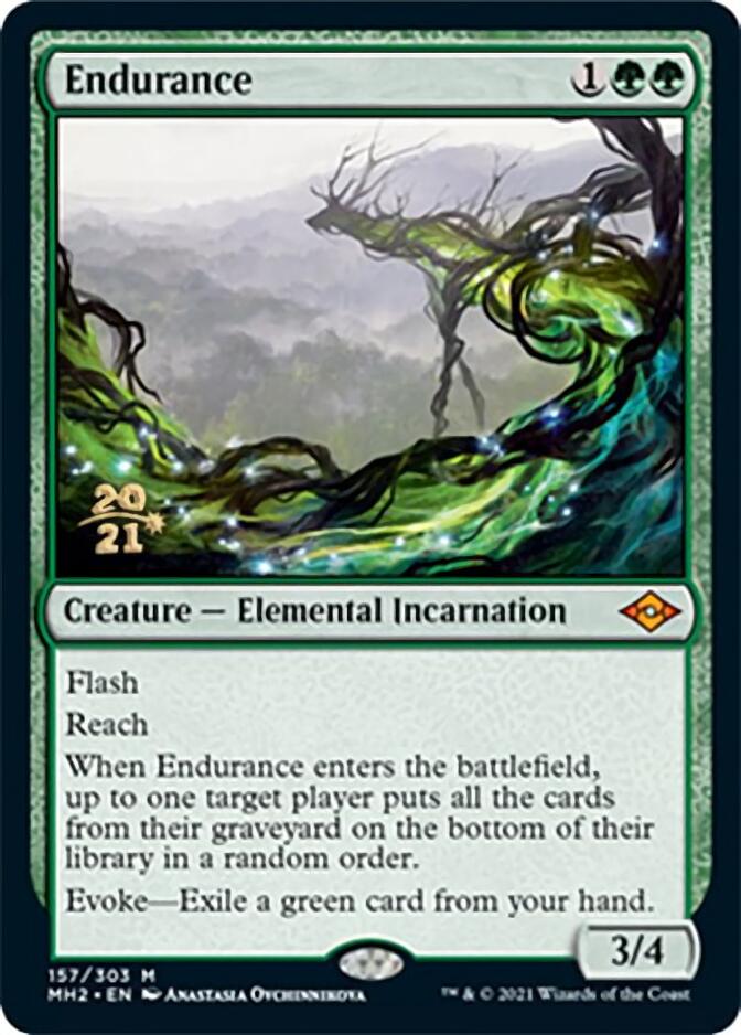 Endurance [Modern Horizons 2 Prerelease Promos] | Yard's Games Ltd