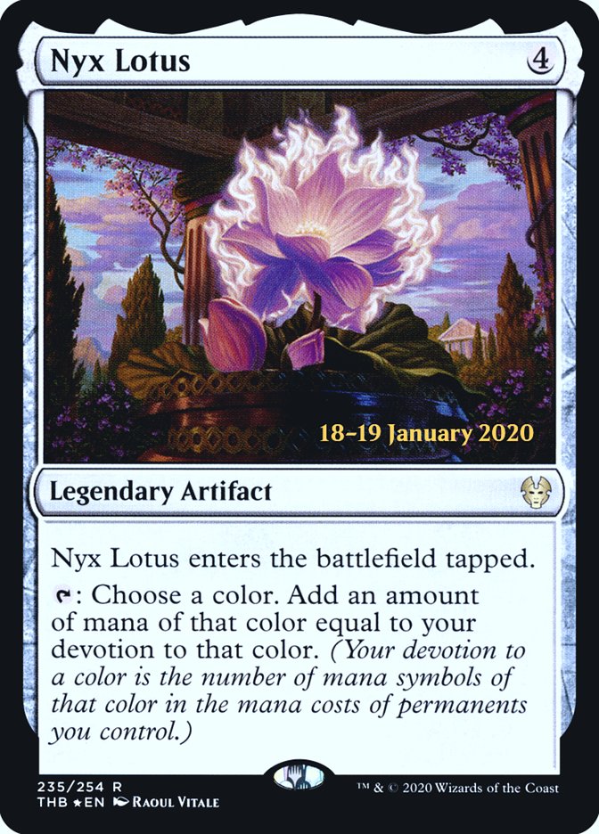 Nyx Lotus [Theros Beyond Death Prerelease Promos] | Yard's Games Ltd