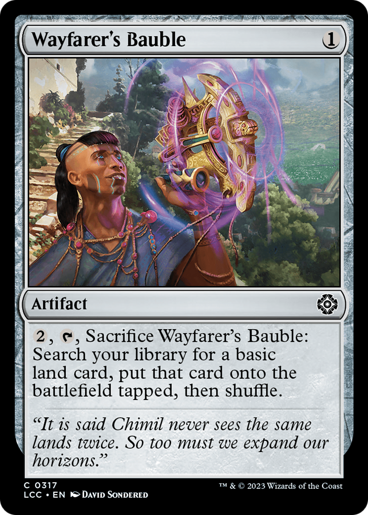 Wayfarer's Bauble [The Lost Caverns of Ixalan Commander] | Yard's Games Ltd