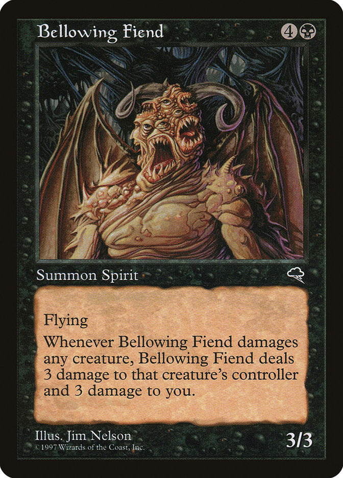 Bellowing Fiend [Tempest] | Yard's Games Ltd