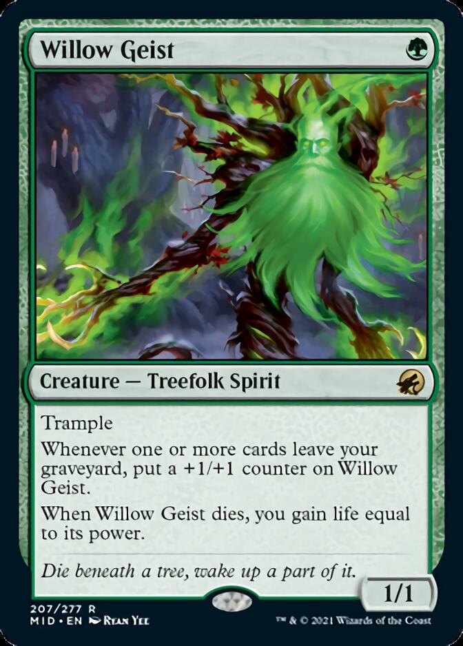 Willow Geist [Innistrad: Midnight Hunt] | Yard's Games Ltd