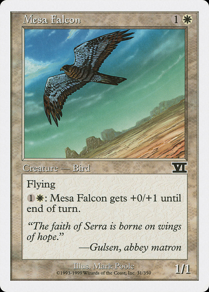 Mesa Falcon [Classic Sixth Edition] | Yard's Games Ltd