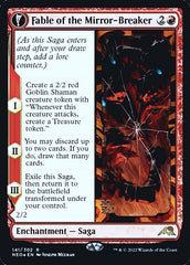 Fable of the Mirror-Breaker // Reflection of Kiki-Jiki [Kamigawa: Neon Dynasty Prerelease Promos] | Yard's Games Ltd