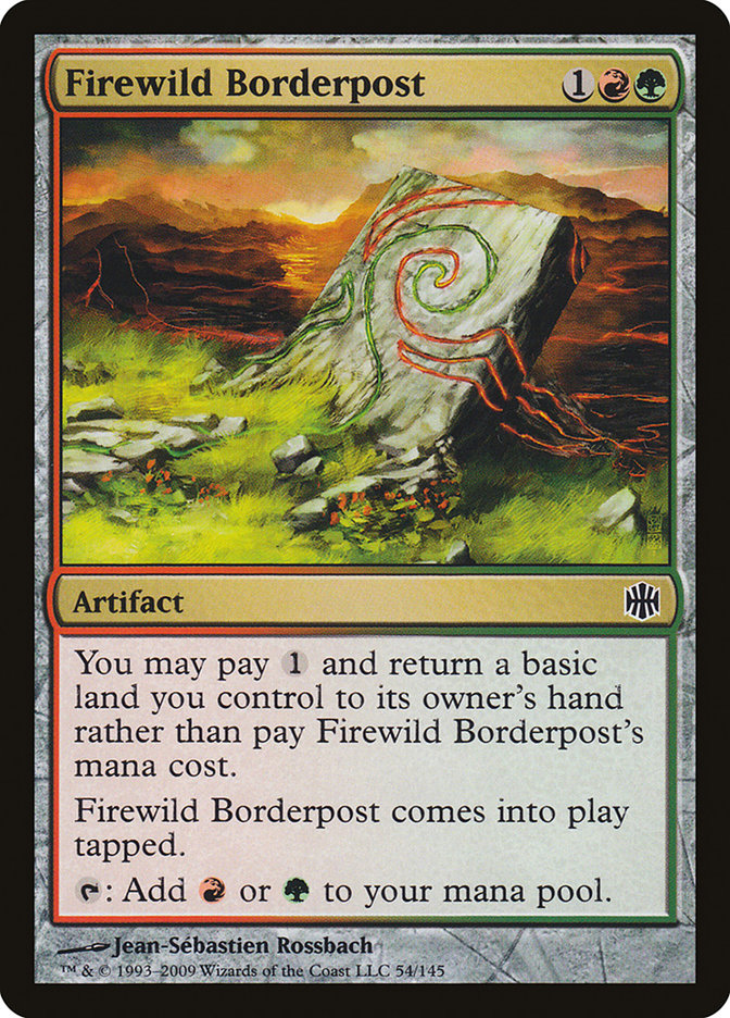 Firewild Borderpost [Alara Reborn] | Yard's Games Ltd