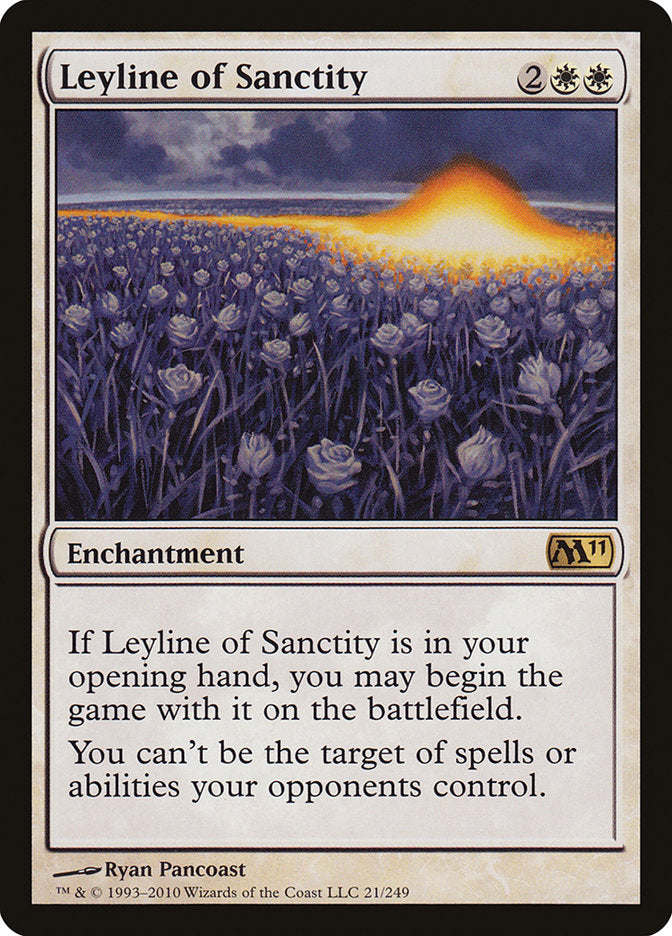 Leyline of Sanctity [Magic 2011] | Yard's Games Ltd