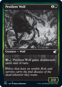 Pestilent Wolf [Innistrad: Double Feature] | Yard's Games Ltd