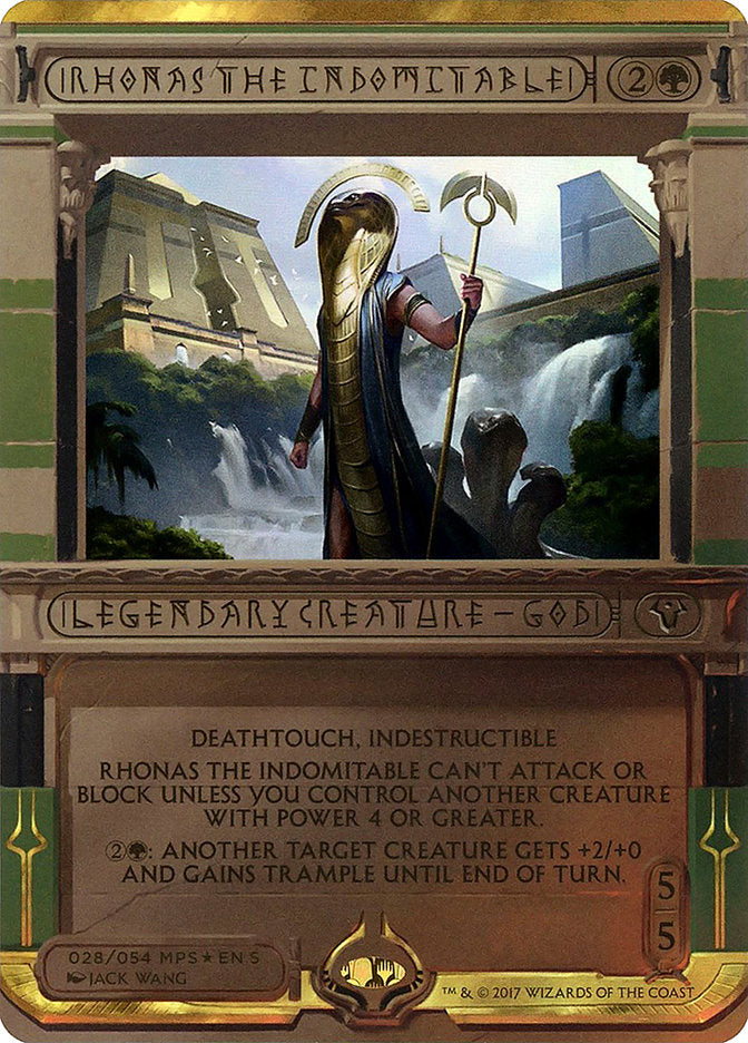 Rhonas the Indomitable (Invocation) [Amonkhet Invocations] | Yard's Games Ltd