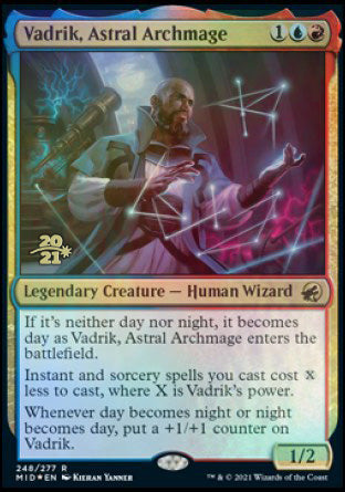 Vadrik, Astral Archmage [Innistrad: Midnight Hunt Prerelease Promos] | Yard's Games Ltd