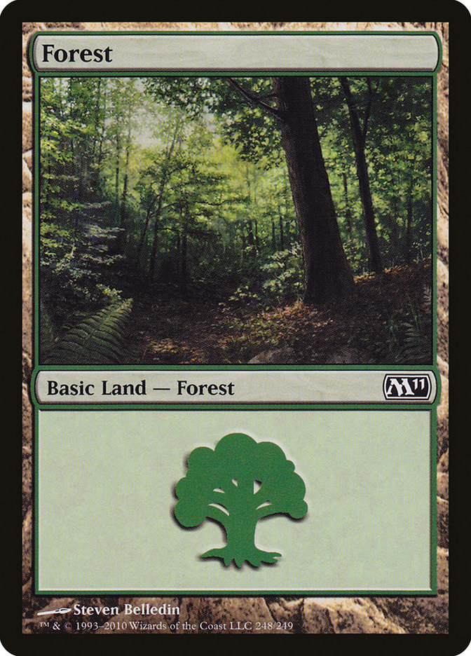 Forest (248) [Magic 2011] | Yard's Games Ltd