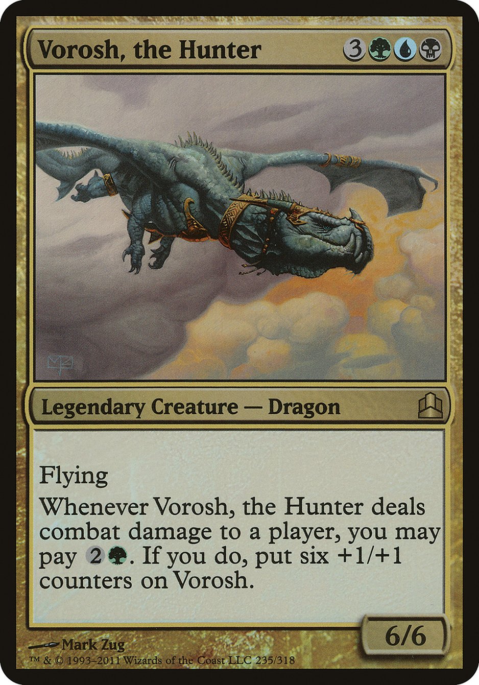 Vorosh, the Hunter (Oversized) [Commander 2011 Oversized] | Yard's Games Ltd