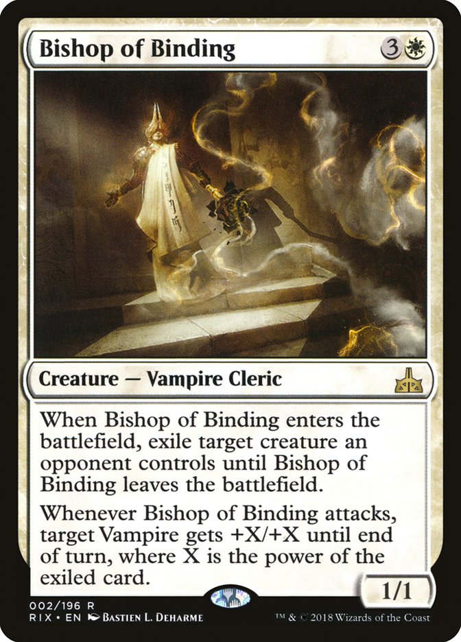 Bishop of Binding [Rivals of Ixalan] | Yard's Games Ltd