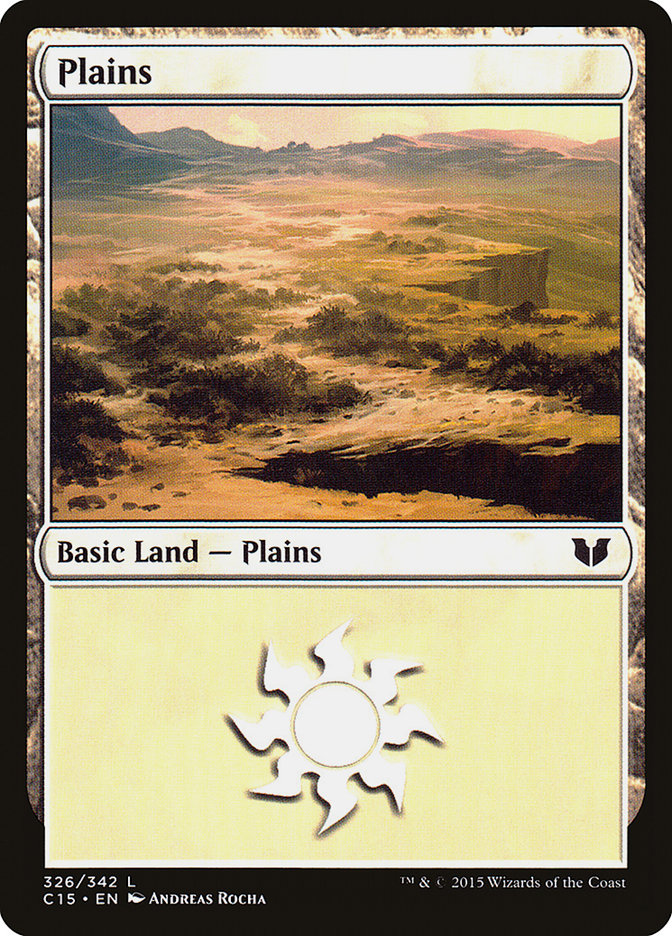 Plains (326) [Commander 2015] | Yard's Games Ltd