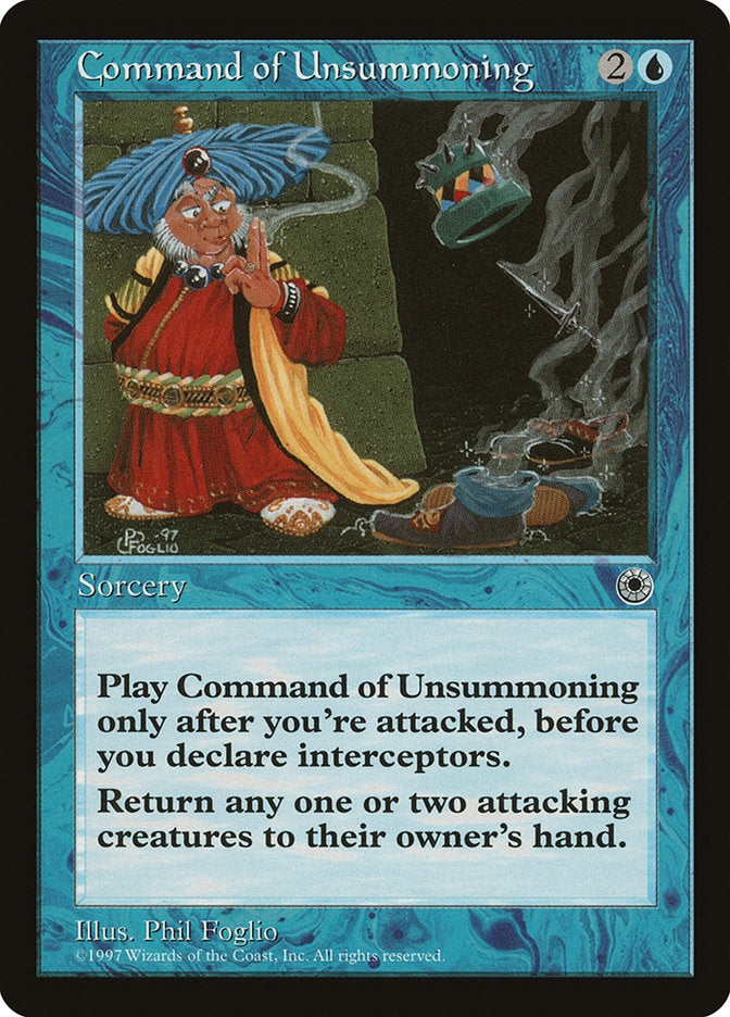 Command of Unsummoning [Portal] | Yard's Games Ltd