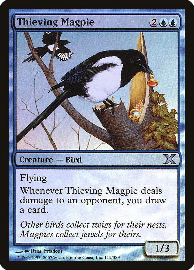 Thieving Magpie (Premium Foil) [Tenth Edition] | Yard's Games Ltd