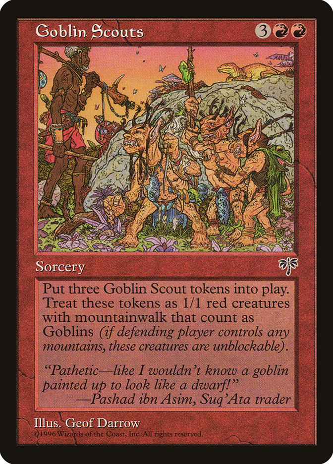 Goblin Scouts [Mirage] | Yard's Games Ltd